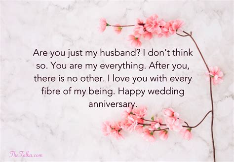 Romantic Wedding Anniversary Wishes For Husband