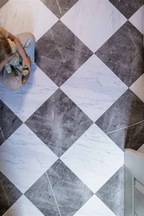 Quick and Affordable Fix for Ugly Floors using Peel and Stick Vinyl ...