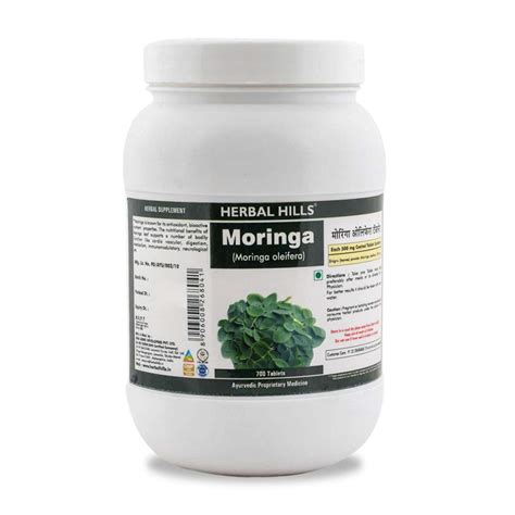 Herbal Hills Moringa Oliefera Tablets/Moringa Leaf Tablet/Moringa ...