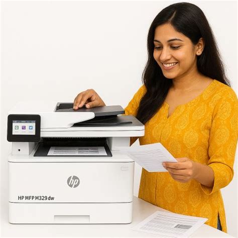 HP LaserJet Pro M329dw MFP Multi-function Monochrome Laser Printer - HP ...
