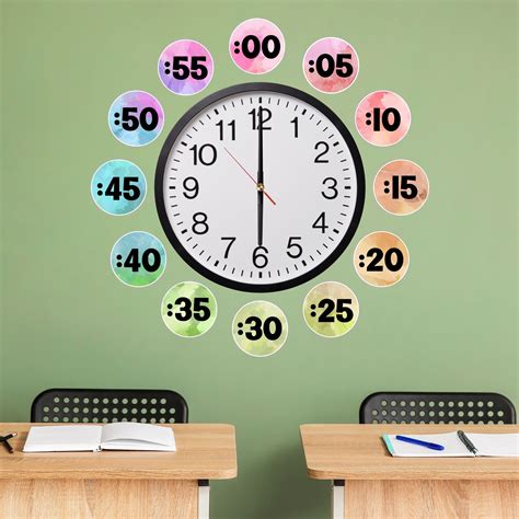Image result for Clock Numbers Colored