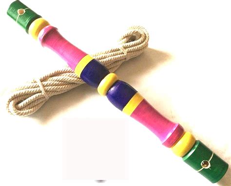 SaioStore Traditional Thottil Kambu / Wooden Cradle Stick (Stick with ...