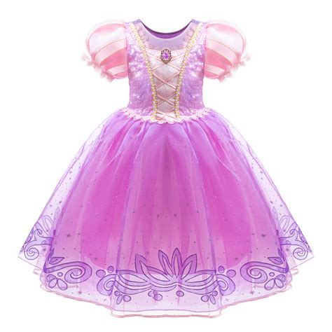 HAWEE Luxury Girls Princess Sofia Dress Up Costumes, Sofia Purple ...