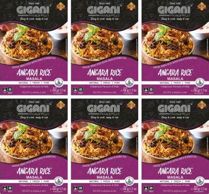GIGANI Pack Of 6 - Angara Rice Masala Price in India - Buy GIGANI Pack ...