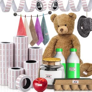 ShopCash Price Labels Paper Tag Mark Sticker for MX-5500 Price Gun ...