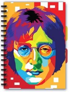 Posterskart Notebook A5 Ruledskart John Lennon Brilliant Illustration ...