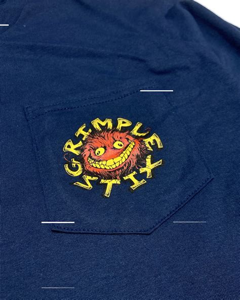 ANTIHERO GRIMPLE STIX L/S T-SHIRT スケボー ロンT メンズ 長袖 カラー:Navy W/ Multi ...