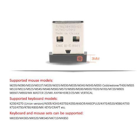 Image result for Logitech Unifying Receiver vs Bluetooth