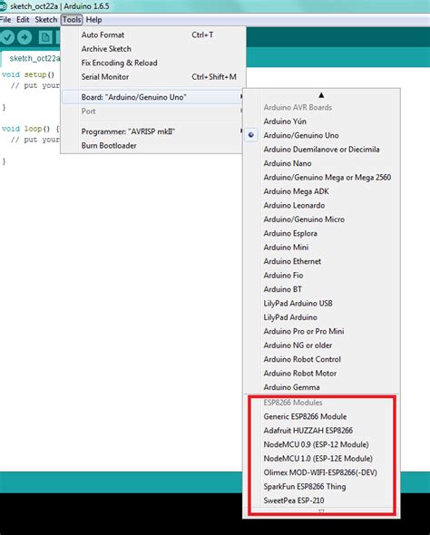Use Arduino IDE for ESP 8266 的图像结果
