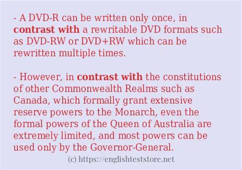 Image result for Direct Contrast Sentence. Example