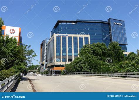 Wework Building in Raleigh, NC Editorial Photography - Image of ...