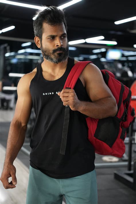 LIFT STRINGER - BLACK, 100% Cotton – Grind Gear