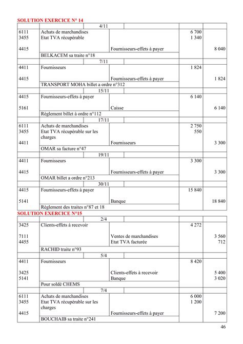 Image result for Exercice Corrige Comptabilite Generale PDF