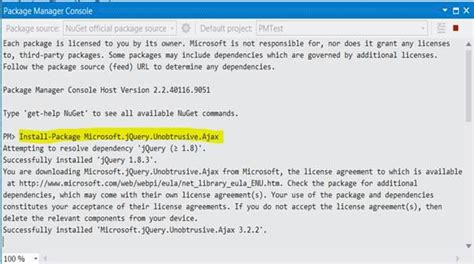 Update Database in Package Manager Console 的图像结果