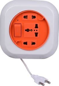 Aarav Enterprises 2 Pin Flex Box with Switch , Indicator & 3.6m Long ...