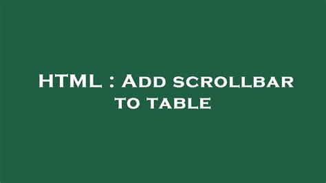 Image result for Add Scroll in HTML