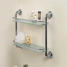etagere bathroom chrome 2 tier glass wall mounted bath bathroom shelves etagere bathroom chrome 2 tier glass wall mounted bath bathroom shelves