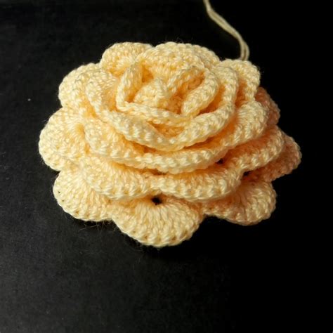 Image result for Crochet Rose Tutorial