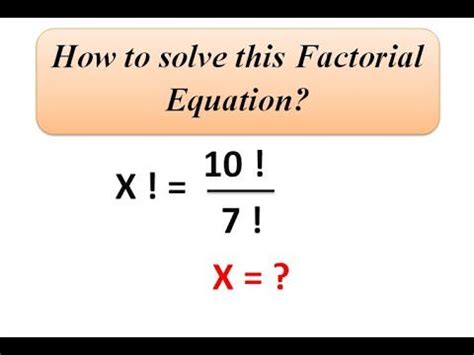 Solving Factorial Problems 的图像结果