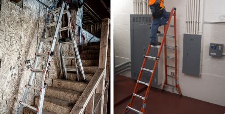 Little Giant Ladders Leveler M17 with Leg Levelers 18-ft Reach Type 1A ...