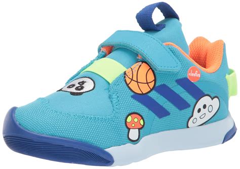 Buy adidas Baby Activeplay I X Cleofus Cross Trainer, Cyan/Royal Blue ...