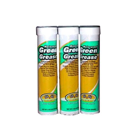 Green Grease 203 Synthetic Waterproof High Temperature Grease, 3 Oz ...