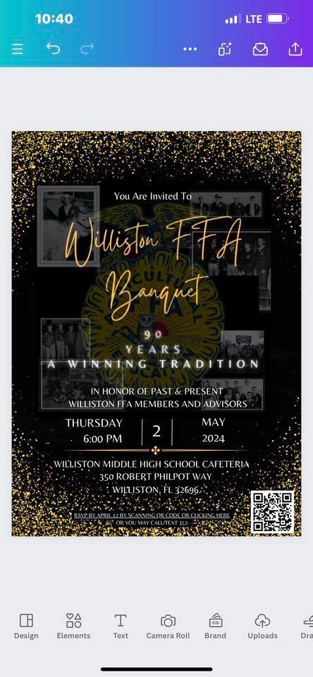 Williston FFA 90th Celebration & Banquet, Williston High School ...