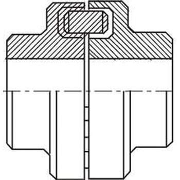 Nor-Mex E97 チャンカップリング ノーメックス(R)シリーズ Eタイプ 三ツ星ベルト 全長103mm外径97mm Nor-Mex ...