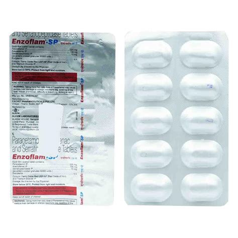 Enzoflam-SP Tablet 10's : Amazon.in: Fashion