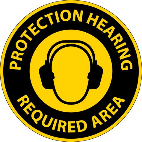 Image result for Hearing Protection Signage