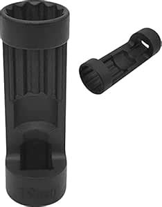 ZKTOOL Suspension Strut Socket Tool (19mm/12PT) VM #:3353, 1/2" DR. x ...