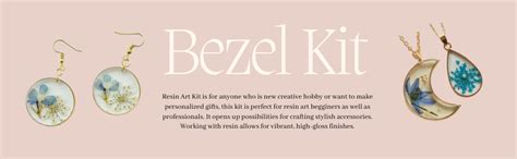 ICRAFTYWORLD DIY Resin Art Kit, Bezel Kit, Jewellery Making Kit ...