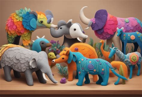 Image result for Making Felt Animals