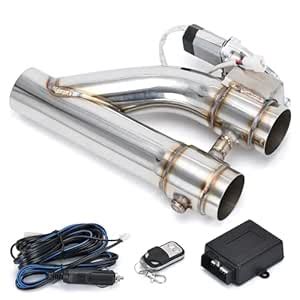 PQY Universal 2.5 Inch Stainless Steel Exhaust Pipe Kit : Amazon.in ...