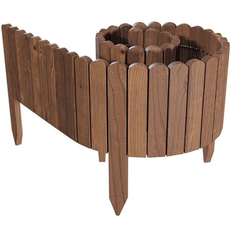 Buy Flexible wooden fence 203 cm (can be shortened) as a plug-in fence ...