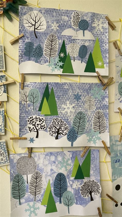 Pin by Maria Neukirchen on Kreativ | Christmas art projects, Winter art ...