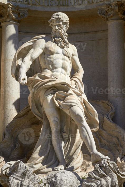 Neptune Sculpture