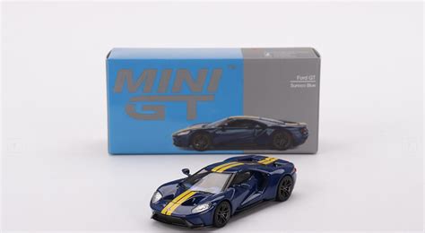MINI GT: Ford GT Sunoco Blue Die-Cast Scale Model (1:64) – Krazy ...