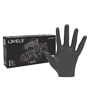 Level 3 Nitrile Gloves - Professional Heavy Duty Disposable Glove ...
