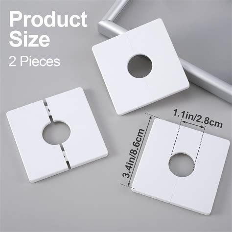 Pndeyo 2pcs Escutcheon Plate Wall Split Flange, 28mm/1.1in India | Ubuy