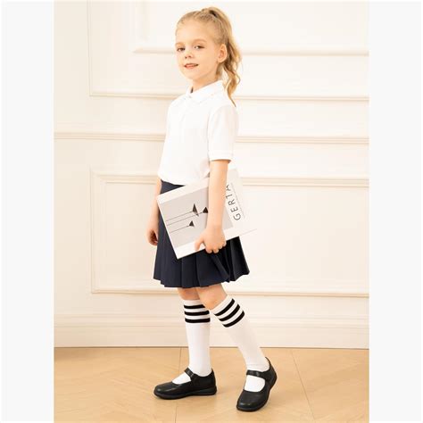 Stelle Girls School Shoes Mary Jane Flats Black India | Ubuy
