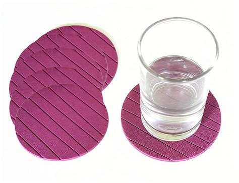 Kuber Industries Soft EVA Foam Coasters for Home Kitchen, Office Desk ...