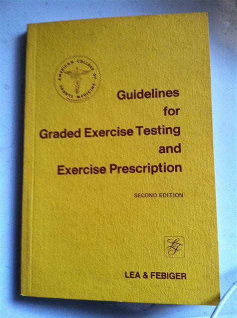 Guidelines for graded exercise testing and exercise prescription ...