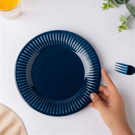 Royal Snack Plate Blue Small 8.5 Inch Online - Premium Snack Plate ...