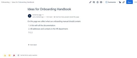 Tips Setting Up Confluence Pages 的图像结果