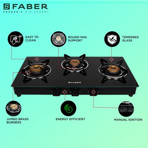 Buy HOB COOKTOP DAISY 3BB BK Hobtop Online - Faber India - Buy now at ...