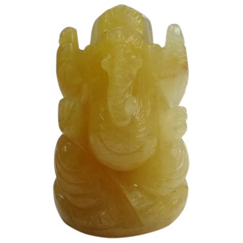 Buy KANHA HANDICRAFT's Handmade Showpieces Figurine Yellow Aventurine ...