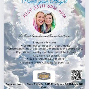 Paint Your Angel Art Healing Class with Samantha Heston & Sarah ...