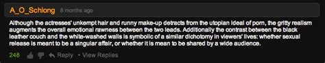 Bizarre Comments On PornHub Videos
