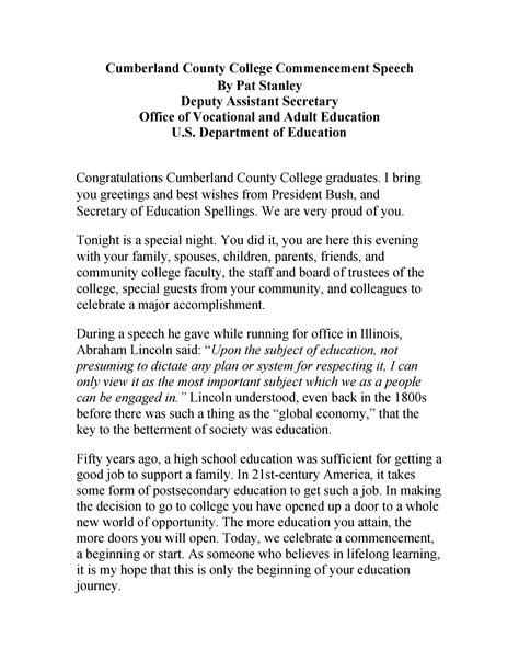 50 Top Graduation Speech Ideas (& Examples) ᐅ TemplateLab